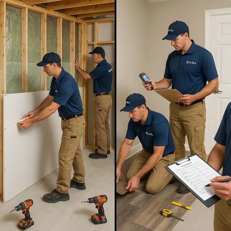 Repairs and Reconstruction process in Elsmere, KY