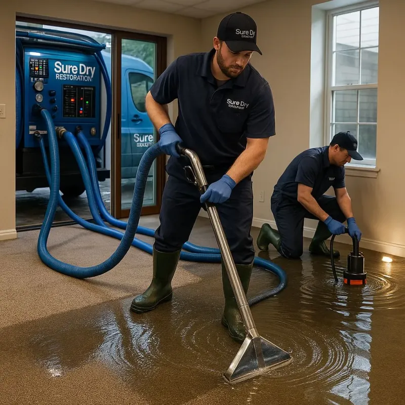 Water Extraction and Removal process in Elsmere, KY